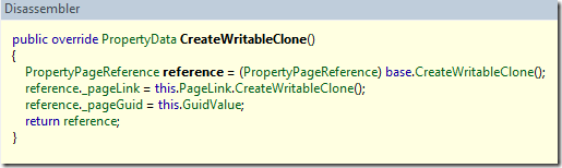 PropertyPageReference.CreateWriteableClone() implementation from EPiServer CMS 6